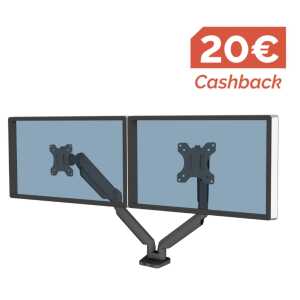 Fellowes Platinum Series Doppel-Monitorarm