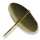 Adventkerzenhalter 5 cm Schale 10690 gold mit Dorn 4ST