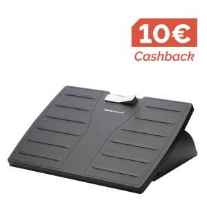 Fellowes Fußstütze Office Suites Microban - schwarz/silber