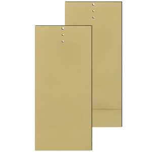 MAILmedia Musterbeutel 120x305x50 mm, 120 g/qm, braun, 250 Stück