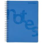 DONAU Collegeblock PP Cover - A4, kariert, blau