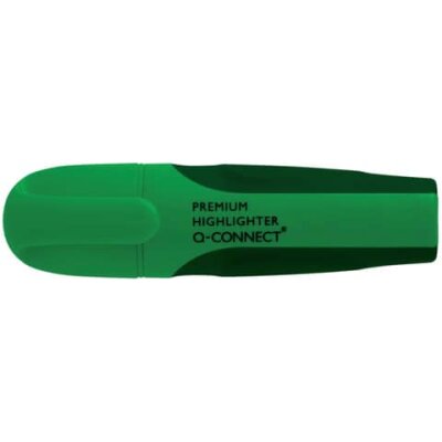 Q-Connect Textmarker Premium - ca. 2 - 5 mm, dunkelgrün