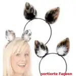Haarreif Mieze sort. FRIES 57728