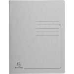 Exacompta Spiralhefter - A4, 300 Blatt, Karton, 355 g/qm, grau