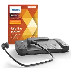 PHILIPS MDC Transkriptions-Set mit Workflow-Software SpeechExec