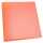 Ringbuch transparent - A4, 2-Ring, Ring-Ø 25 mm, orange-transparent