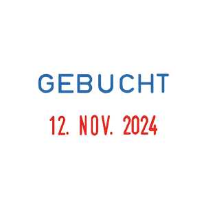 COLOP Mini-Dater - Datumstempel + Text GEBUCHT