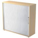 Hammerbacher Rollladenschrank - 3OH, 120 cm, Relinggriff,...