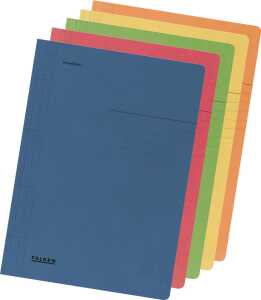 Falken Schnellhefter - A4, 250 Blatt, Manilakarton , farbig sortiert