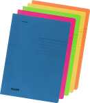 Falken Schnellhefter - A4, 250 Blatt, Manilakarton , farbig sortiert