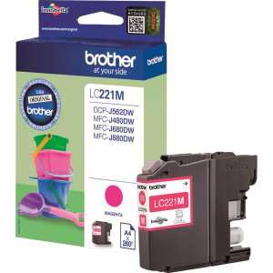 Inkjetpatrone LC221M magenta BROTHER LC221M
