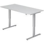 Sitz-Steh-Schreibtisch mit T-Fuß - 160 x 72-119 x...