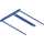Fellowes Bankers Box Archivclip - Kunststoff, blau, 100er Pack