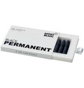 Tintenpatronen 8ST schwarz MONTBLANC 128209 Doku Echt