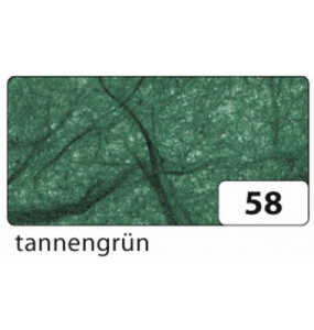 Strohseide 47x64cm tannengrün FOLIA 911058