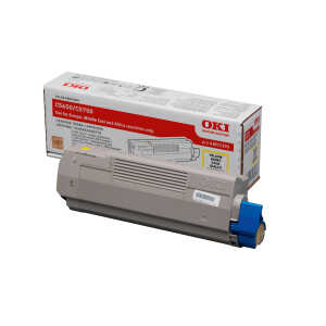 Lasertoner yellow OKI 43872305