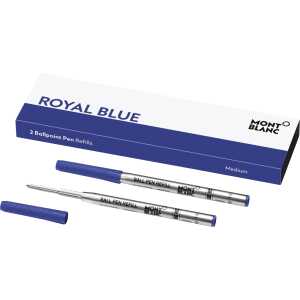 Kugelschreibermine 2ST M royalblau MONT BLANC 128214/124493 Grossraum