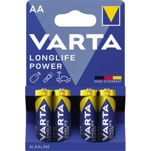 Varta Batterien LONGLIFE Power - Mignon/LR6/AA, 1,5 V