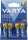 VARTA Batterie Mignon AA 4er Longlife Power