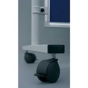 Stellwandtafel Rollen 2ST schw FRANKEN EL-UTR