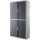Rollladenschrank easyOffice 2-Meter Schrank 4 Fachböden grau/anthrazit