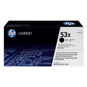 HP Toner Originalzubehör 53X ca. 7.000 Seiten schwarz