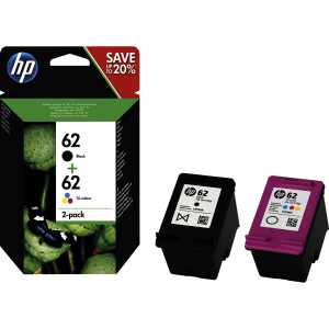 Original HP Druckkopfpatrone Multipack (N9J71AE,N9J71AE#ACU,62,NO62)