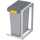 Abfalleinsatz 38L grau HAILO 0935-302 ProfiLine Öko XL