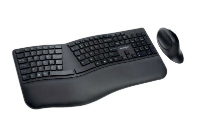 Kensington Pro Fit Ergo-Tastatur Set - schwarz