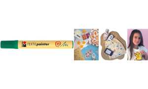 Stoffmalstift schwarz MARABU 0116 03 073 1-2mm