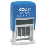 COLOP Mini-Dater - Datumstempel + Text GEFAXT