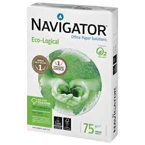 Navigator Eco-Logical - A4, 75 g/qm, weiß, 500 Blatt