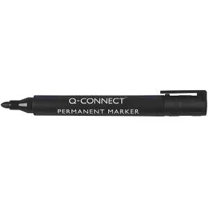Q-Connect Permanentmarker, ca. 2 mm, schwarz