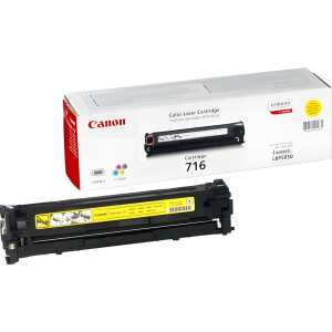 Canon Toner Originalzubehör 716Y ca. 1.500 Seiten gelb