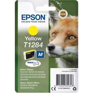 EPSON Original Epson Tintenpatrone gelb (C13T12844012,T1284,T12844012)