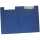 Q-Connect Klemmmappe mit Folienüberzug - blau