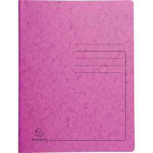 Exacompta Spiralhefter - A4, 300 Blatt, Karton, 355 g/qm, rosa