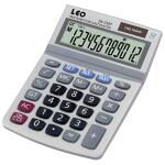 LEO Tischrechner LEO DK-238T, weiß, 12-stellig