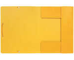 STY Gummizugmappe A4 gelb mit Aufdruck