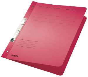 Schlitzhefter A4 kfm. Heftung Manilakarton 250 g/qm rot