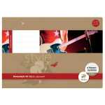 Staufen Musikheft A5quer 8Bl 80g Style 6Notensyteme