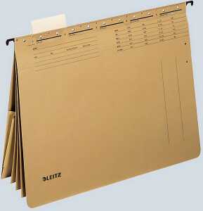 Hängehefter ALPHA mehrfach 4 kfm. Heftungen Natronkarton naturbraun