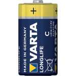 Varta Batterien LONGLIFE - Baby/LR14/C, 1,5 V, 6er Pack
