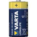 Varta Batterien LONGLIFE - Baby/LR14/C, 1,5 V, 6er Pack