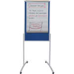 Kombiflipchart PRO 78x125cm blau FRANKEN MTF801303...