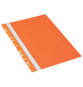 Schnellhefter PVC A4 orange DONAU 1704001-12 Multiloch