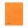Ösenhefter - A4 1/1 Vorderdeckel, orange, Manilakarton, 250 g/qm