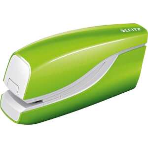 LEITZ 5566 Elektrisches Heftgerät WOW 10Blatt grün metallic