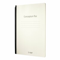 SIGEL CF200 Notizheft Conceptum flex - kariert - A4 - chamois - Softcover - 92 Seiten - FSC-zertifiziert