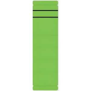 Ordnerrückenschilder - breit/lang, sk, 10 Stück, grün